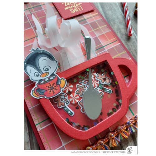 Impronte D'Autore - Wholesale Rubber/Decorative Stamp - Thin dies Cup1