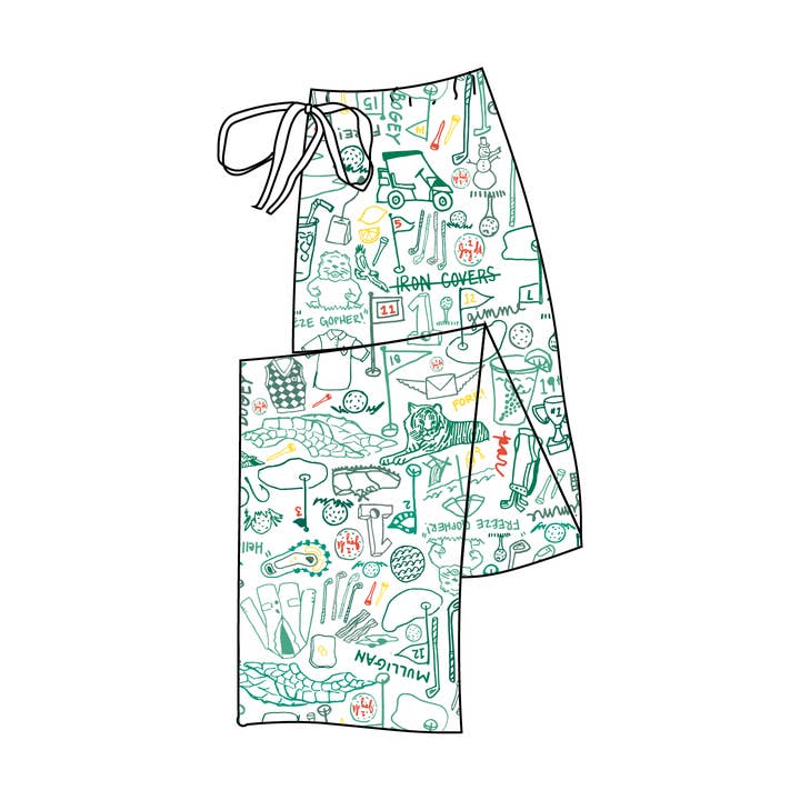 Golf Men's Pajama Pant for wholesale by Joy Street