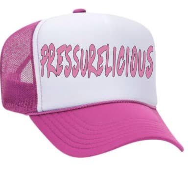 Pressurelicious Hot Girl Hut Cap Trucker für den Großhandel von The Candy Collections