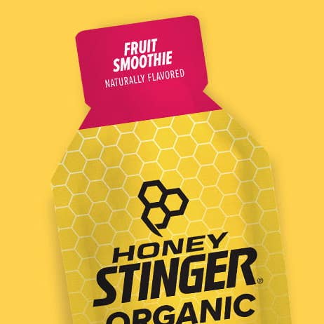 One Bay Distribution - Wholesale Sports/Energy Drink - Honey Stinger Energy Gel (Organic), 24 Pack, Fruit Smoothie