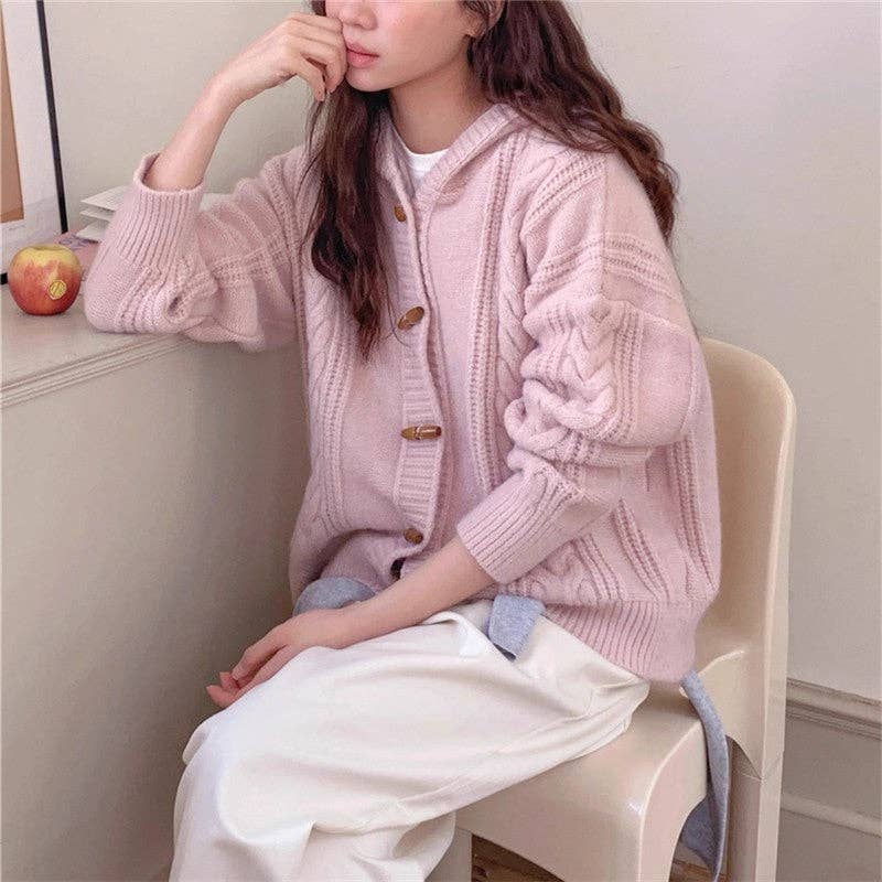 ShieldChic - Wholesale Cardigan - Women's - Loose Knit Cardigan Top4