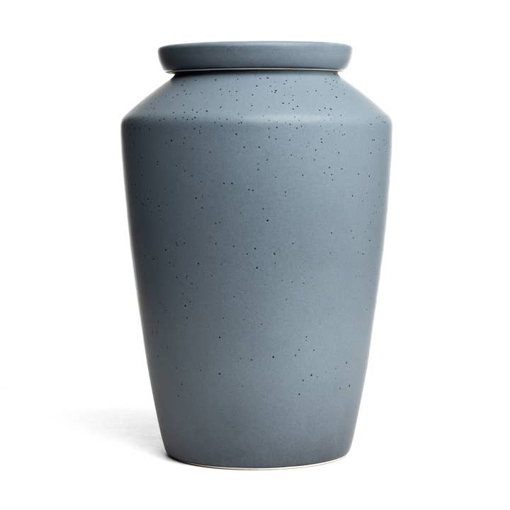 Adult Cremation Urn - Gray for wholesale by Urn Modern