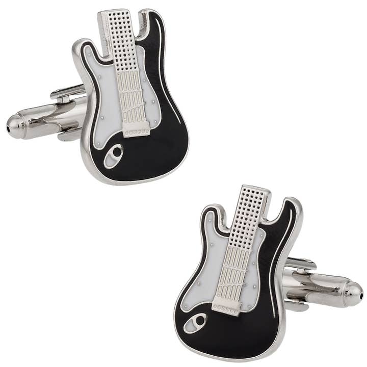 Boutons de manchette pour guitare électrique pour la vente par Cuff-Daddy