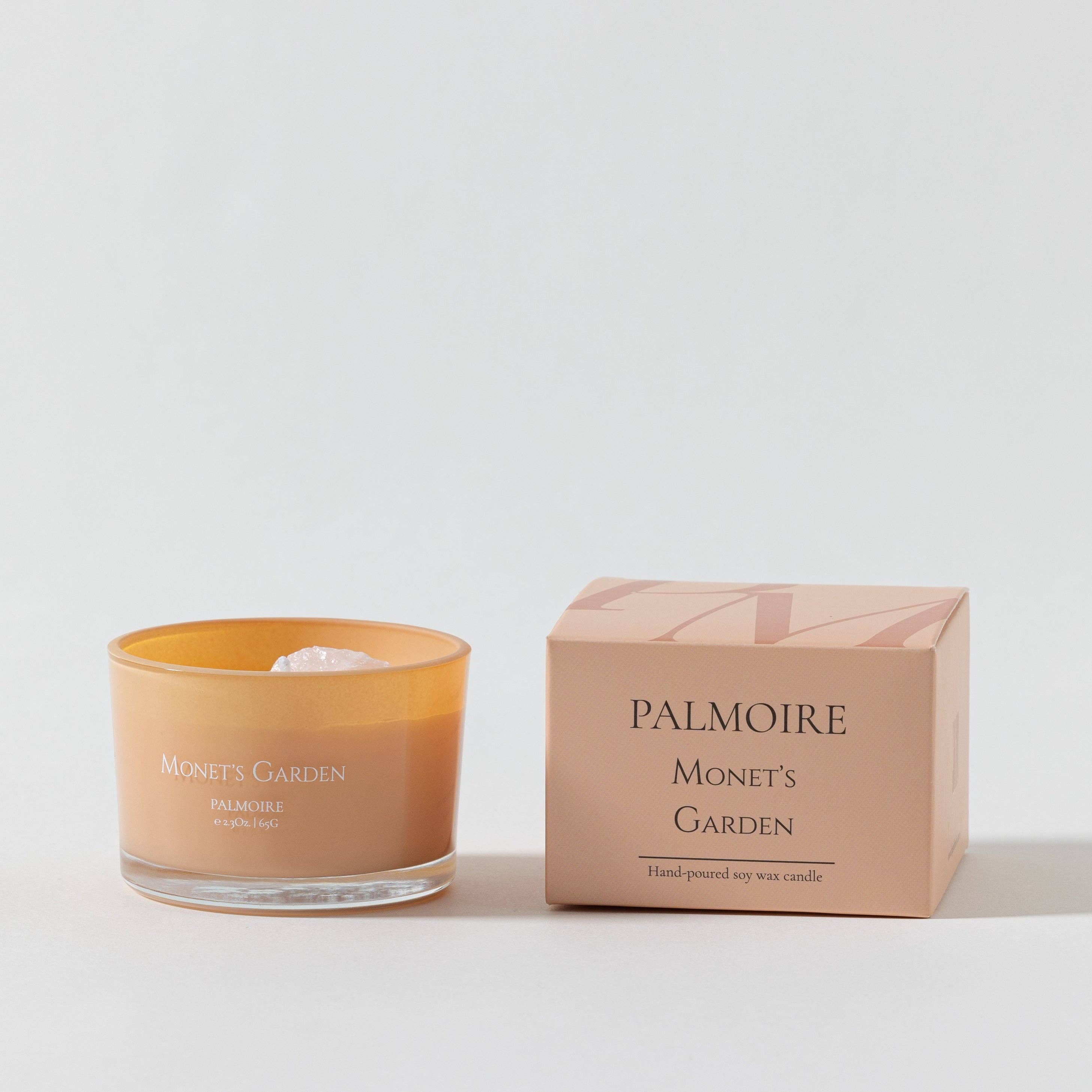 Palmoire Home Fragrance - Wholesale Jar/Filled Candle - Monet's Garden Soy Wax Candle [rose/lily/almond]4