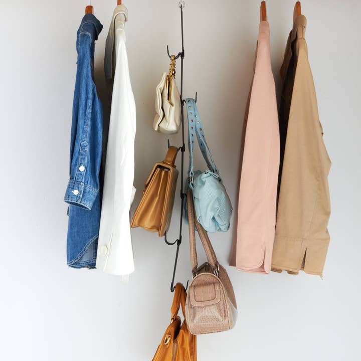 Yamazaki Home - Wholesale Purse Hook/Hanger - Women's - Chain Handbag Hanger - Steel9