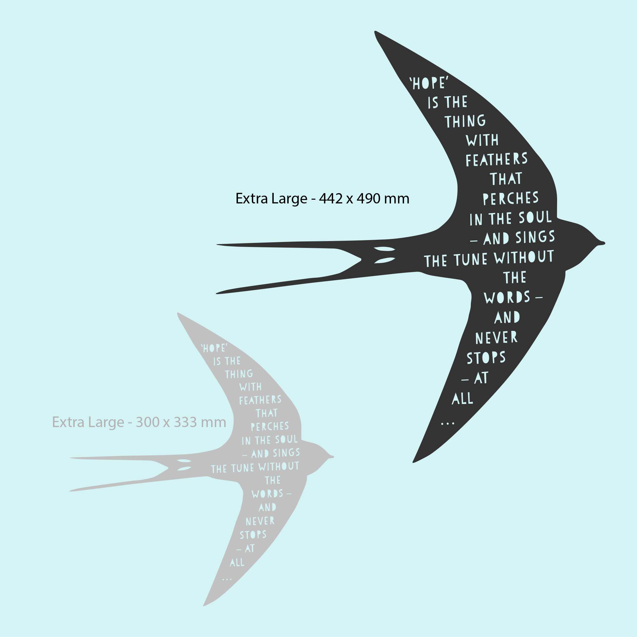 A Blackbird Sang – wholesale Wall Accent – Bird - Swallow16