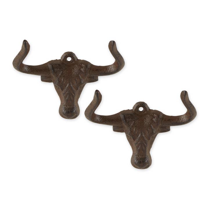 Ox Wall Hook Set of 2 for wholesale by Zingz Home