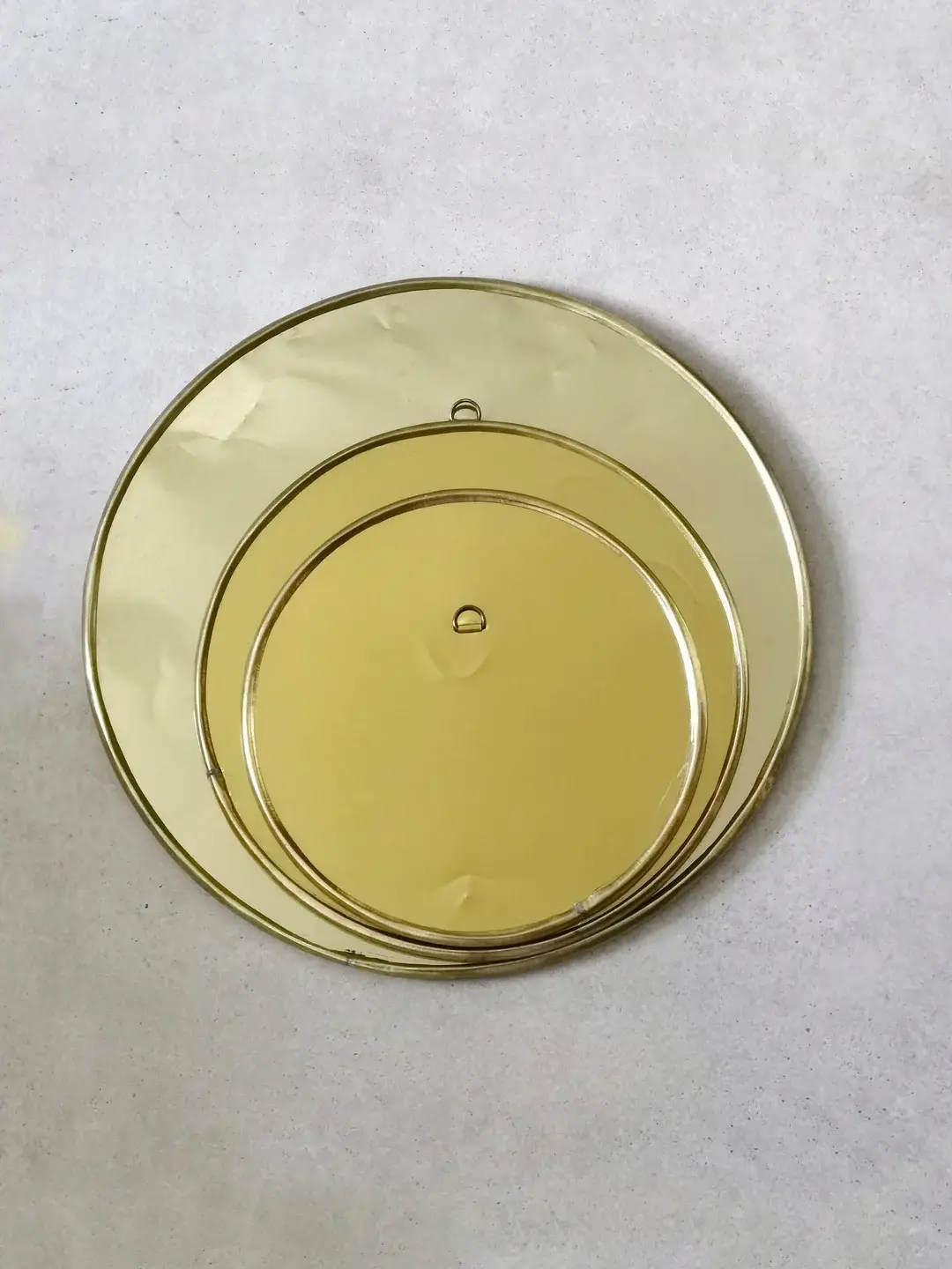 High crafty - Wholesale Wall Mirror - Handmade Moroccan Round Mirror with Golden Brass Frame2