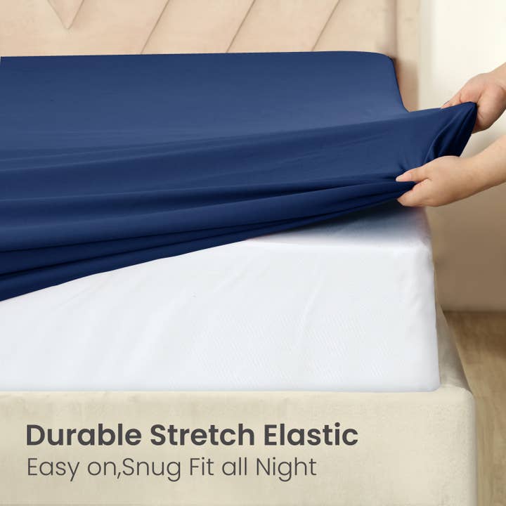 Cottonpassion_US - Wholesale Fitted sheets - Fitted Sheets Soft Microfiber Deep Pocket Up to 16" Deep50