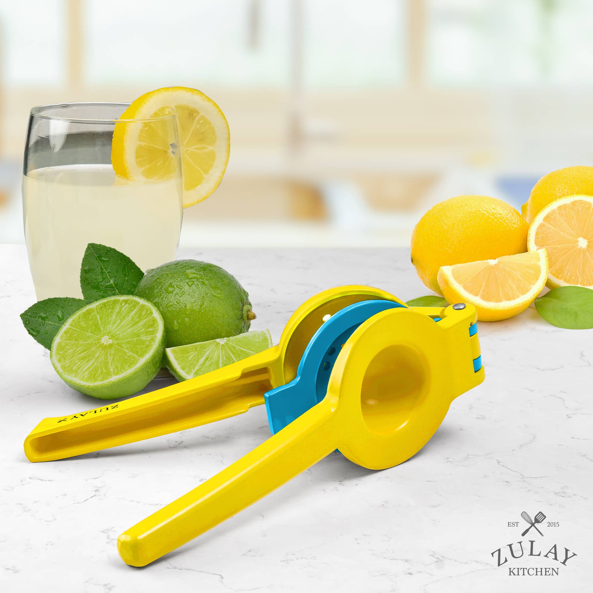 Zulay Kitchen - Venta al por mayor Exprimidores - Exprimidor de limón y lima 2 en 1 de metal, exprimidor manual31
