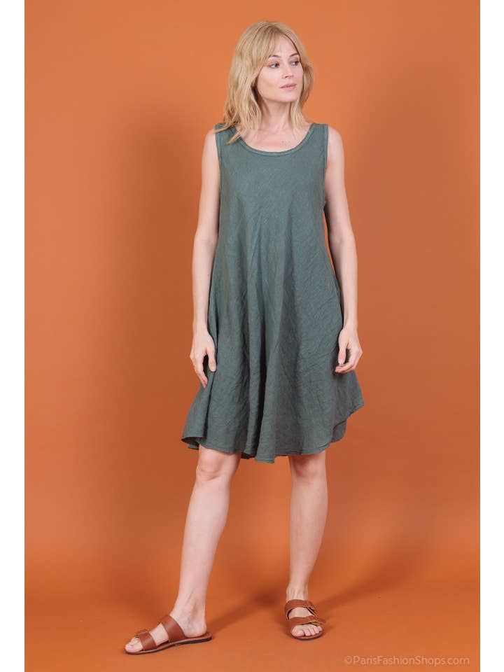 Shyloh - Wholesale Dress - Women's - Linen dress 1493510