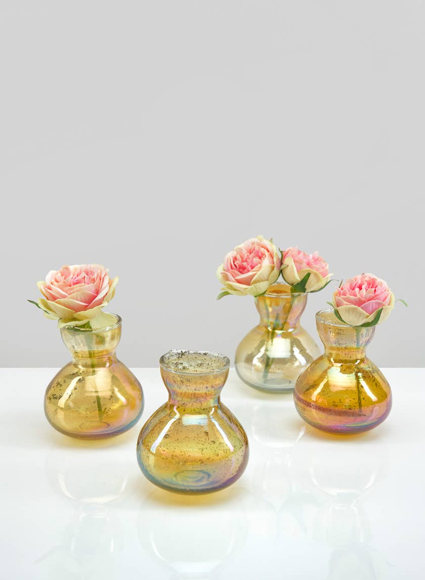 Jamali Garden - Vente Vases - Vase à boutons vintage en ambre de Toulouse1