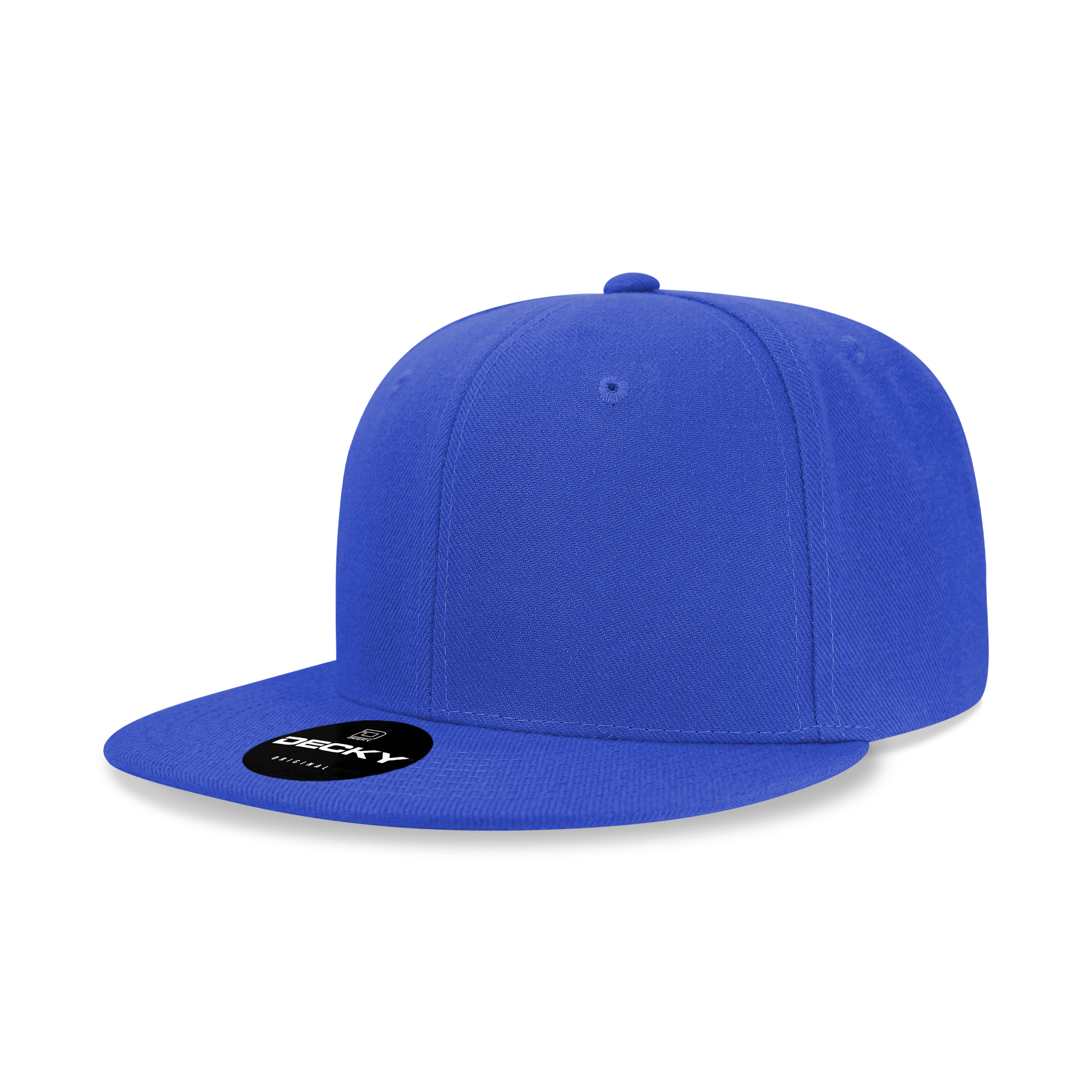 The Park Wholesale - Wholesale Flat Brim Cap - Men's - Decky 6020 - High Profile 6 Panel Snapback, Flat Bill Hat - 602041