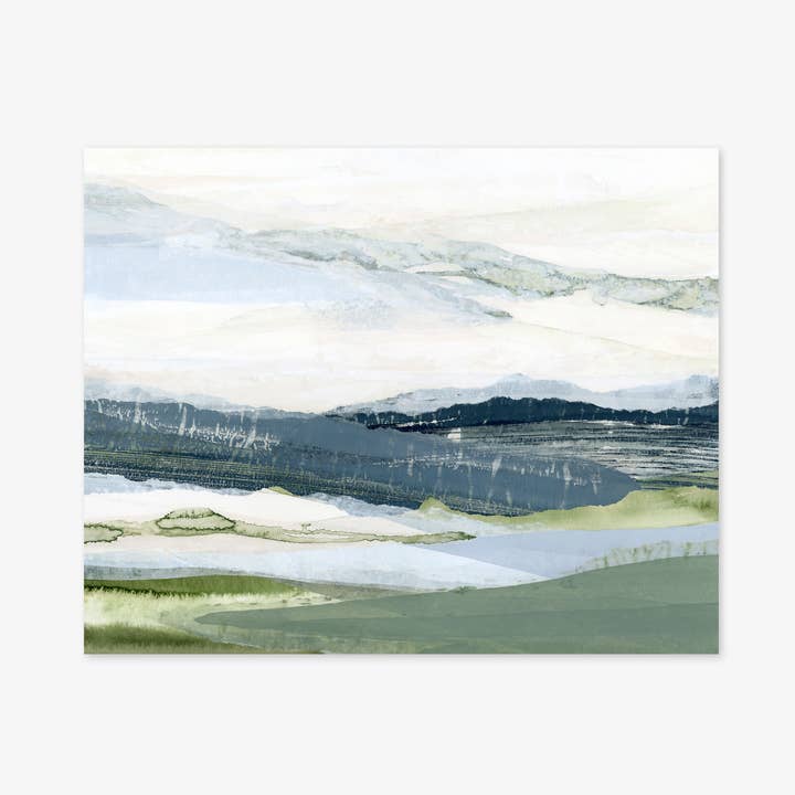 "After the Rain No. 1" A Horizontal Print by Lara Eckerman for wholesale by Lara Eckerman Art