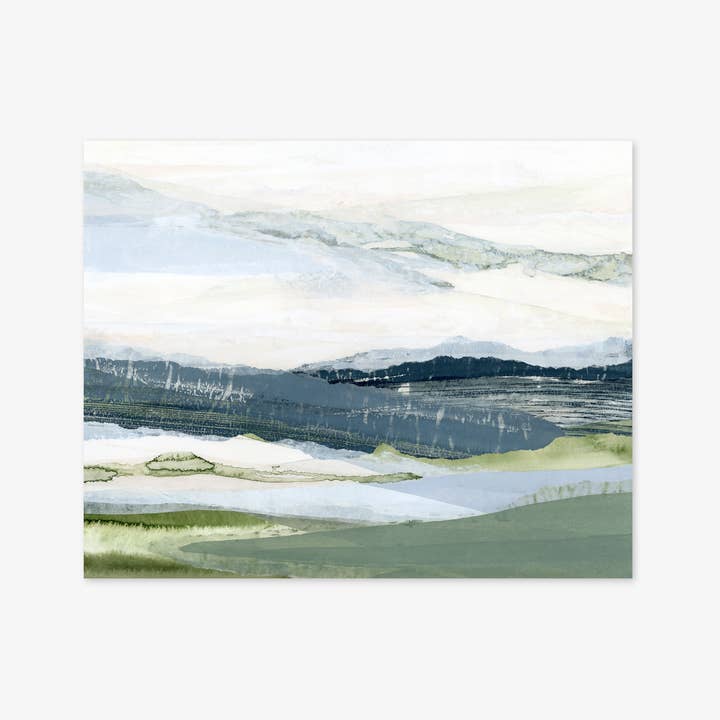 "After the Rain No. 1" A Horizontal Print by Lara Eckerman for wholesale by Lara Eckerman Art