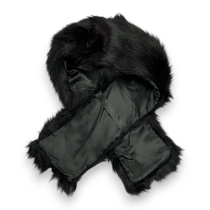 Lili Scarves (US Duty Free) - Wholesale Scarf - Women's - Fluffy Faux Fur Winter Scarf12