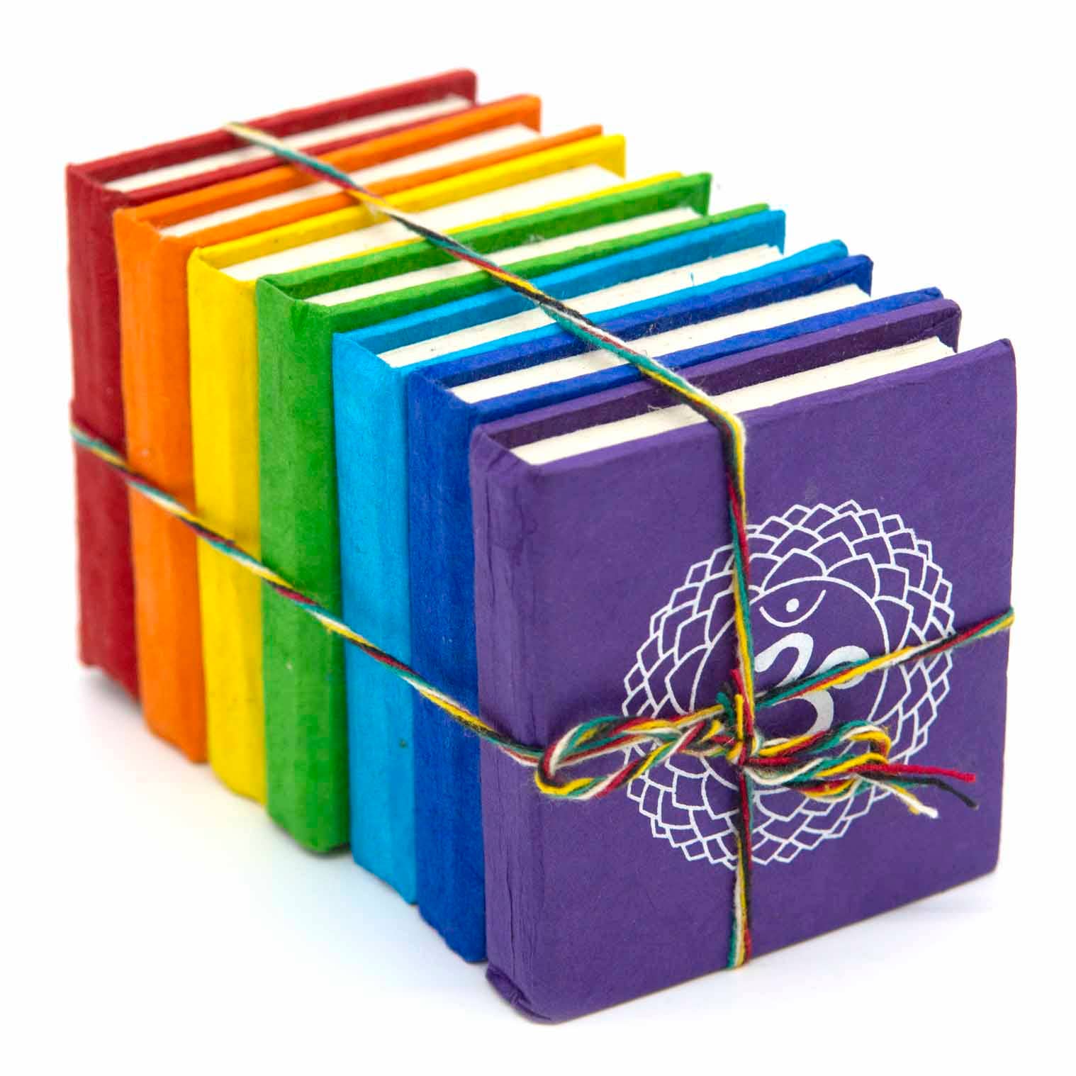 Siesta – wholesale Notebook – Seven Chakra Notebook Set1