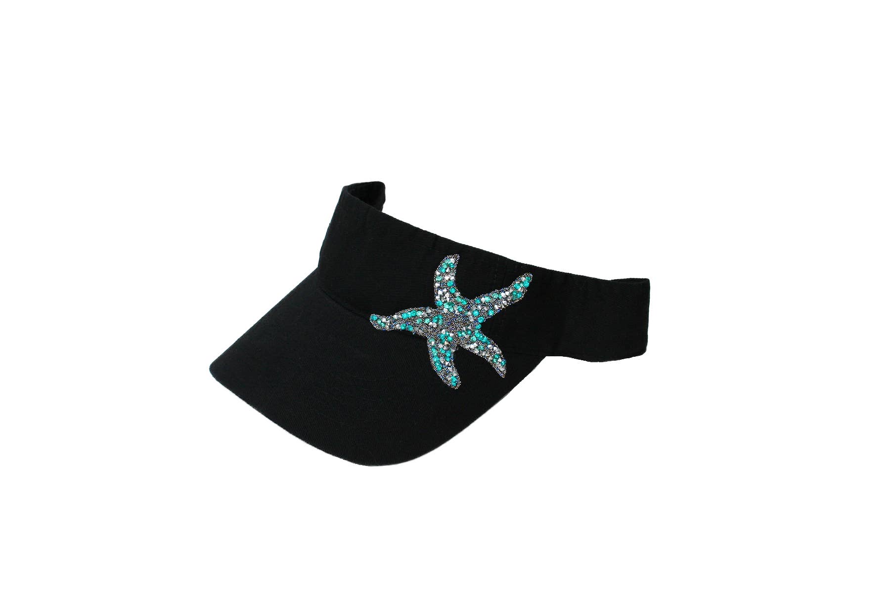 The Alabama Girl – wholesale Visor – Women's – CRYSTALLIZED STARFISH VISOR1