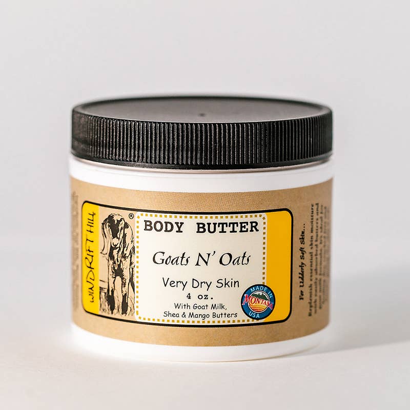 Windrift Hill Goat Milk Skincare – wholesale Body balm/butter – Goats N' Oats | Goat Milk Body Butter