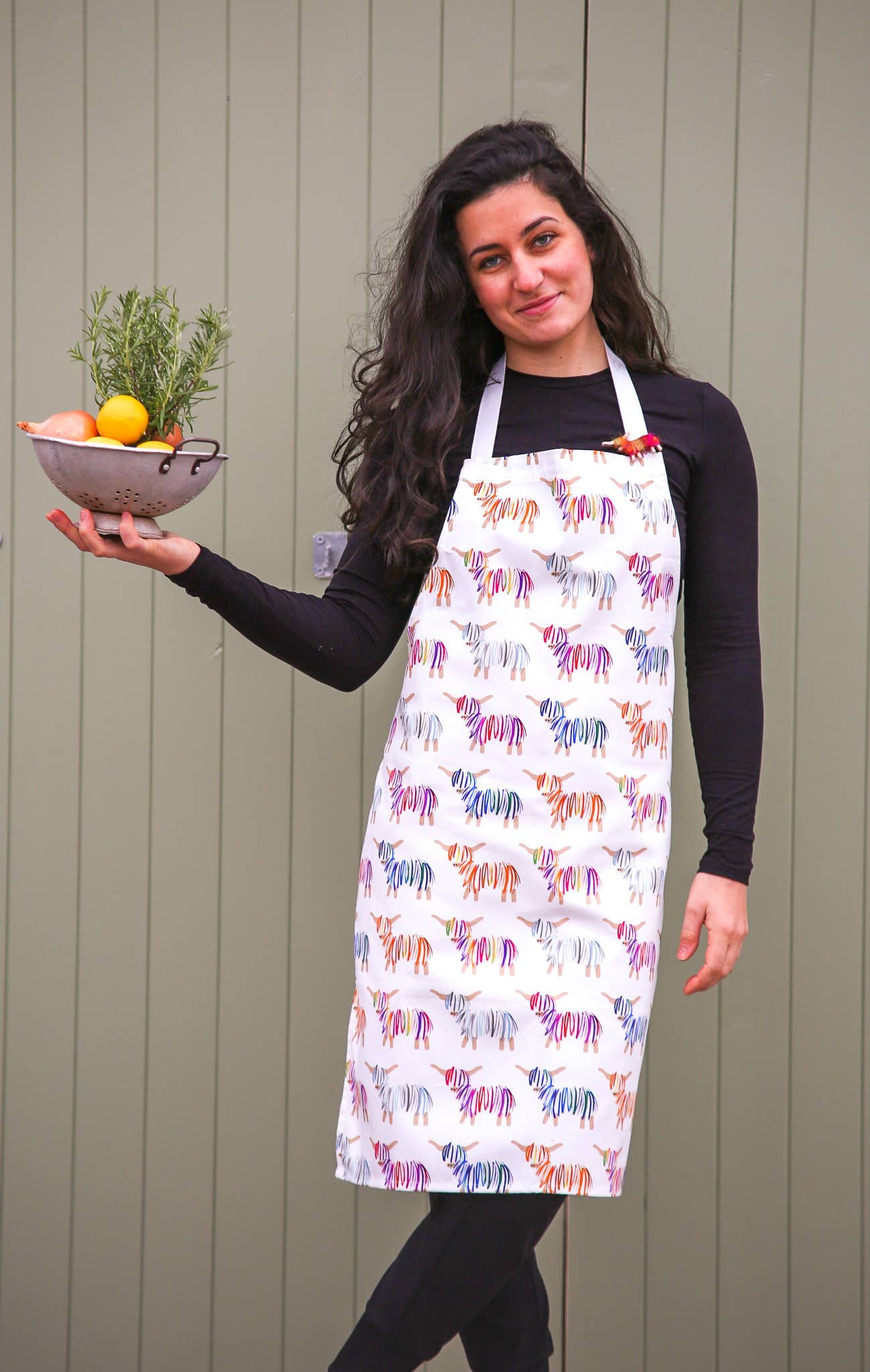 Hairy Coo - Wholesale Apron - Highland Cow Apron - Born and Bred in Scotland5