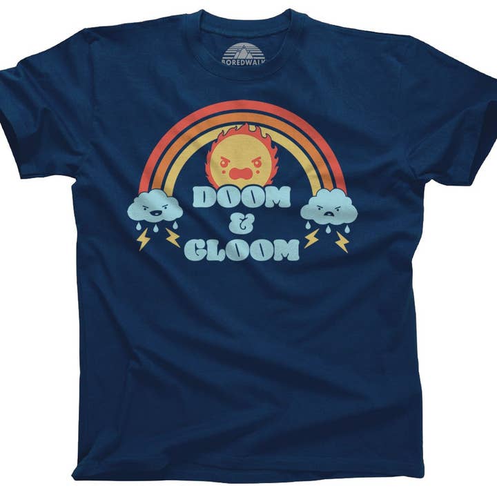 Boredwalk - Wholesale Screen Printed T-Shirt - Men's - Men's Doom and Gloom T-Shirt2