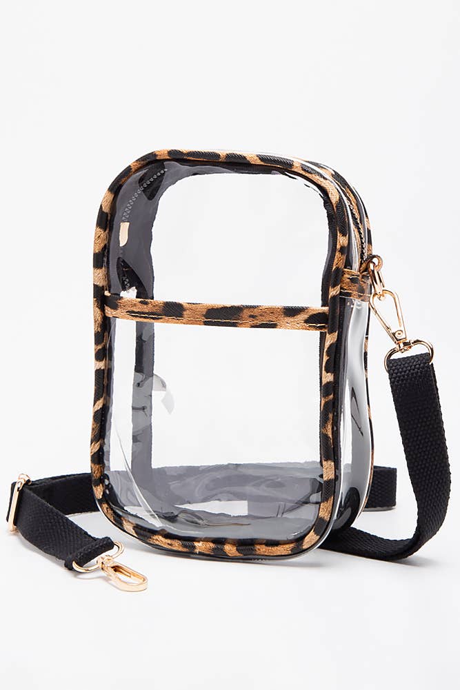 Hana - Venta al por mayor Bandolera - Mujer - Bolsa Crossbody Stadium transparente6