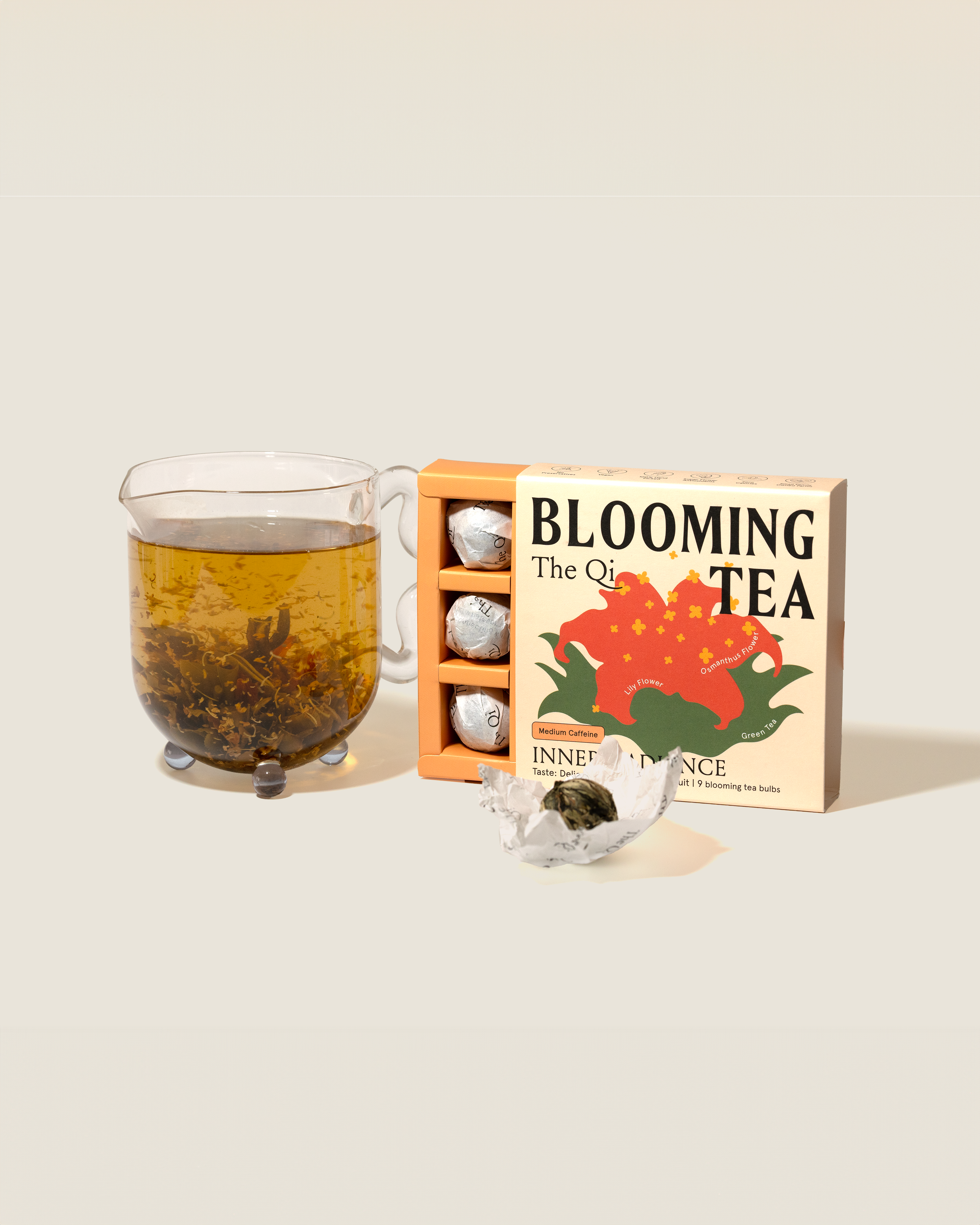 The Qi - Wholesale Health/Detox Tea - Inner Radiance Blooming Tea2