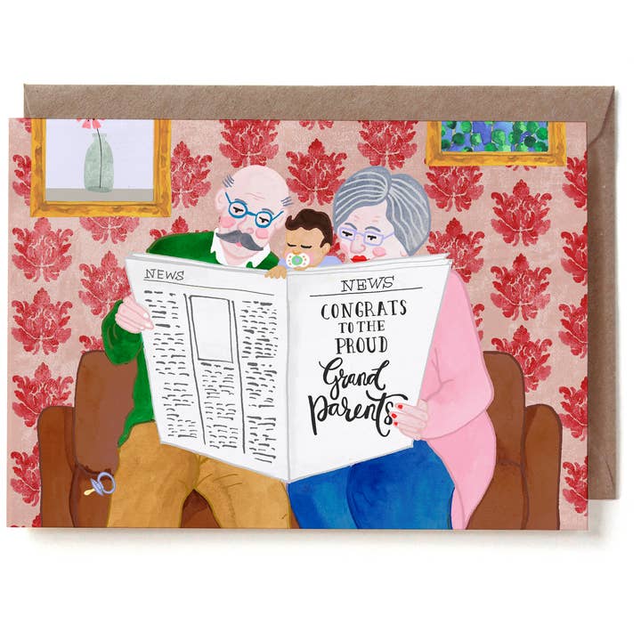 Proud grandparents for wholesale by Reddish Design