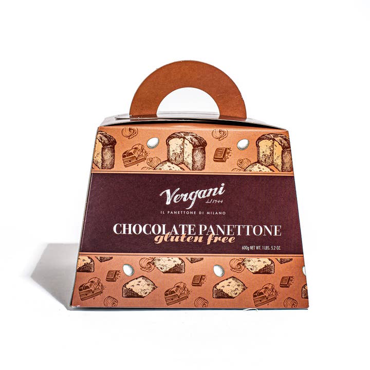 Carlino's Manufacturing & Importing Co. - Vendita all'ingrosso Cioccolato da pasticceria - Panettone al cioccolato senza glutine Vergani
