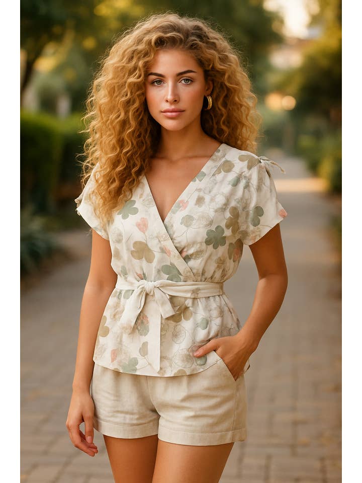 A Woman we Love - Wholesale T-shirt (Zonder tekening) - Dames - Set van 20 Voorjaar-Zomer Blouses – Ultra Licht Stof15