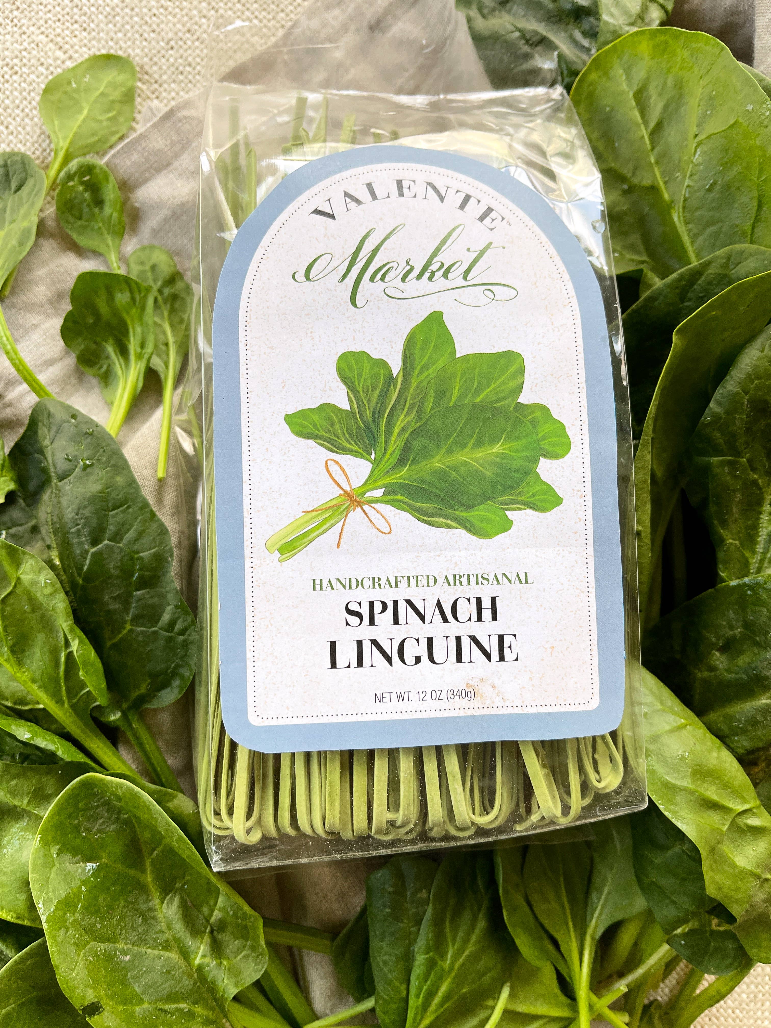 Valente Pasta – Engroshandel Pasta – Spinat Linguine / Tør Pasta / Specialpasta5