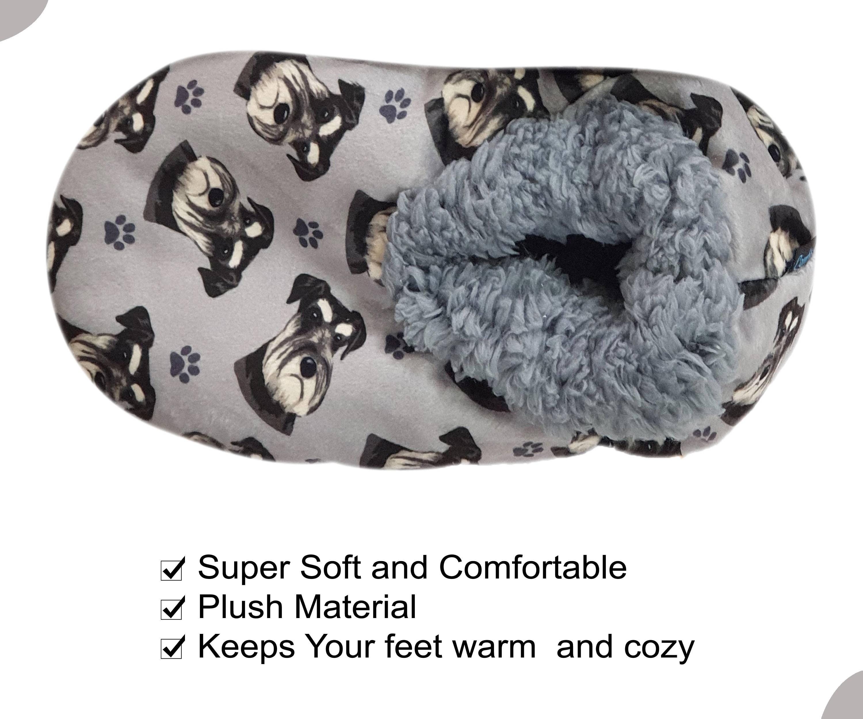 E&S Pets - Venta al por mayor Zapatillas para casa - Mujer - Zapatillas Schnauzer4