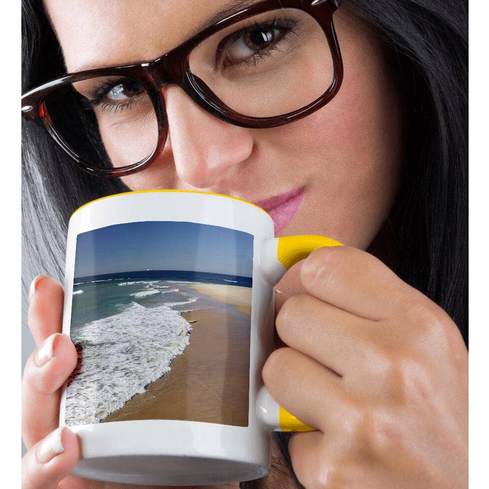 3dRose - Wholesale Coffee Mug - 3dRose, Nobbys Beach, Newcastle, New South Wales, Australia - AU01 DWA4583 - David Wall, Mug1