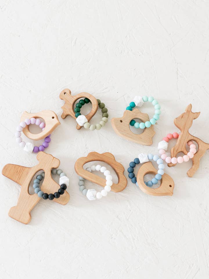 Ombré Animal Shape Teethers for wholesale by My Little Songbird