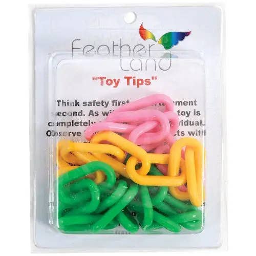 Caitec Inc - Venta al por mayor Columpio para pájaros - Juguete para pájaros Featherland Paradise con cadena de plástico de 2 pulgadas1