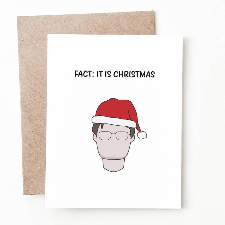 The Office Dwight Christmas Card for wholesale by Nine Two Design