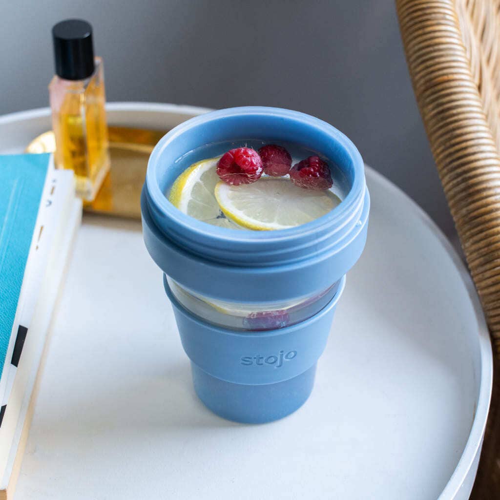 Stojo - Wholesale Coffee/Tea Cup - 16oz | 473 mL Collapsible Jelly Cup - Collapsed Packaging10