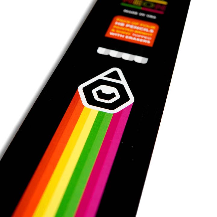 Odd Goose Stationery – wholesale Pencil – Neon Pencils - Giftable Pack of 43