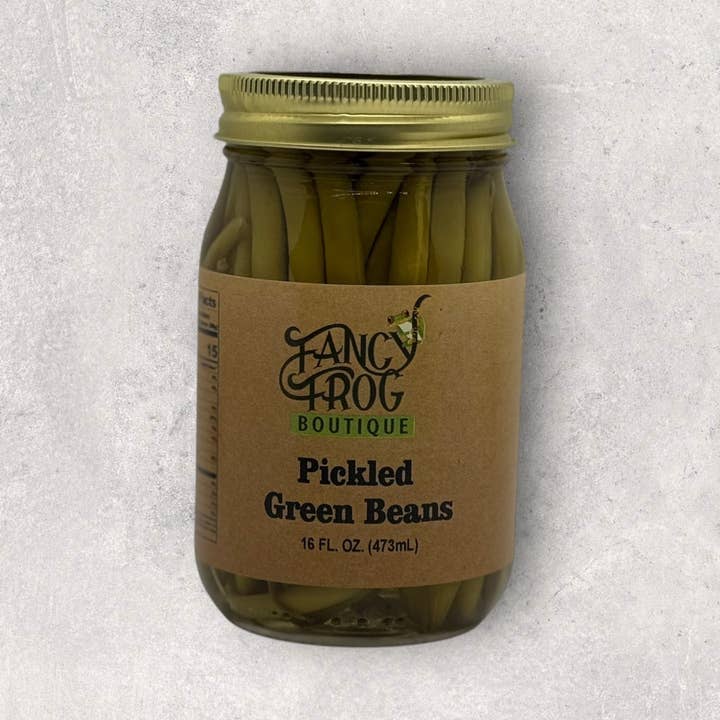 Fancy Frog Boutique - Wholesale Pickled Vegetables - Pickled Green Beans