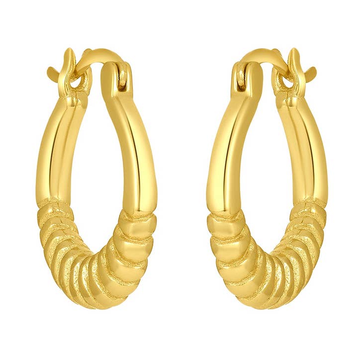 AROS DE SAUCE DORADOS para venta al por mayor de fyb jewelry