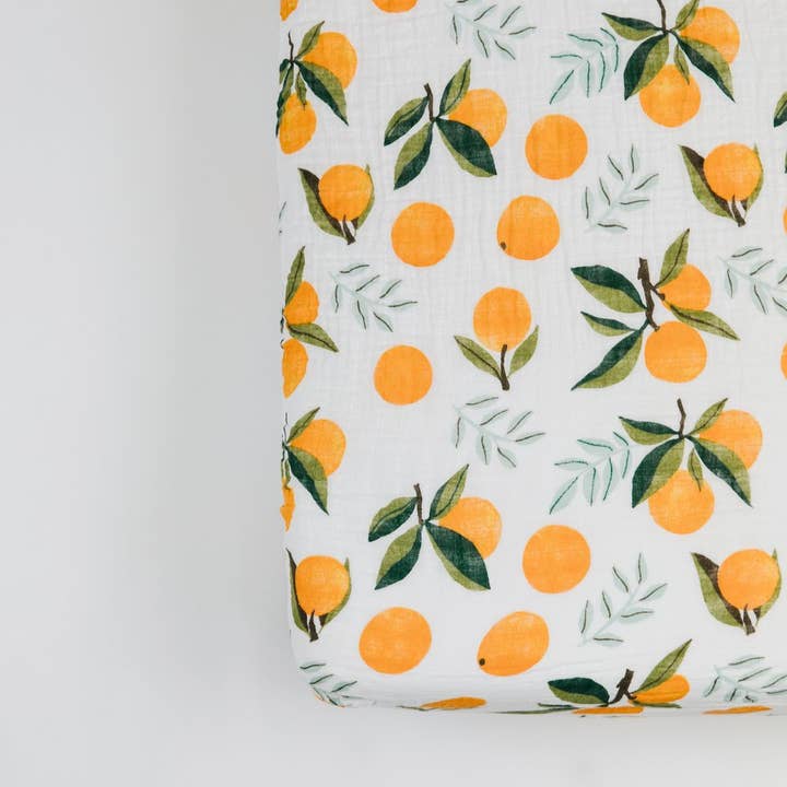 Clementine Kids - Wholesale Cot/Crib Sheets - Clementine Crib Sheet