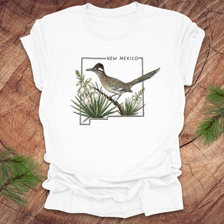 Camiseta do Papa-léguas Maior do Novo México por atacado de Wandering Owl Adventure Co.