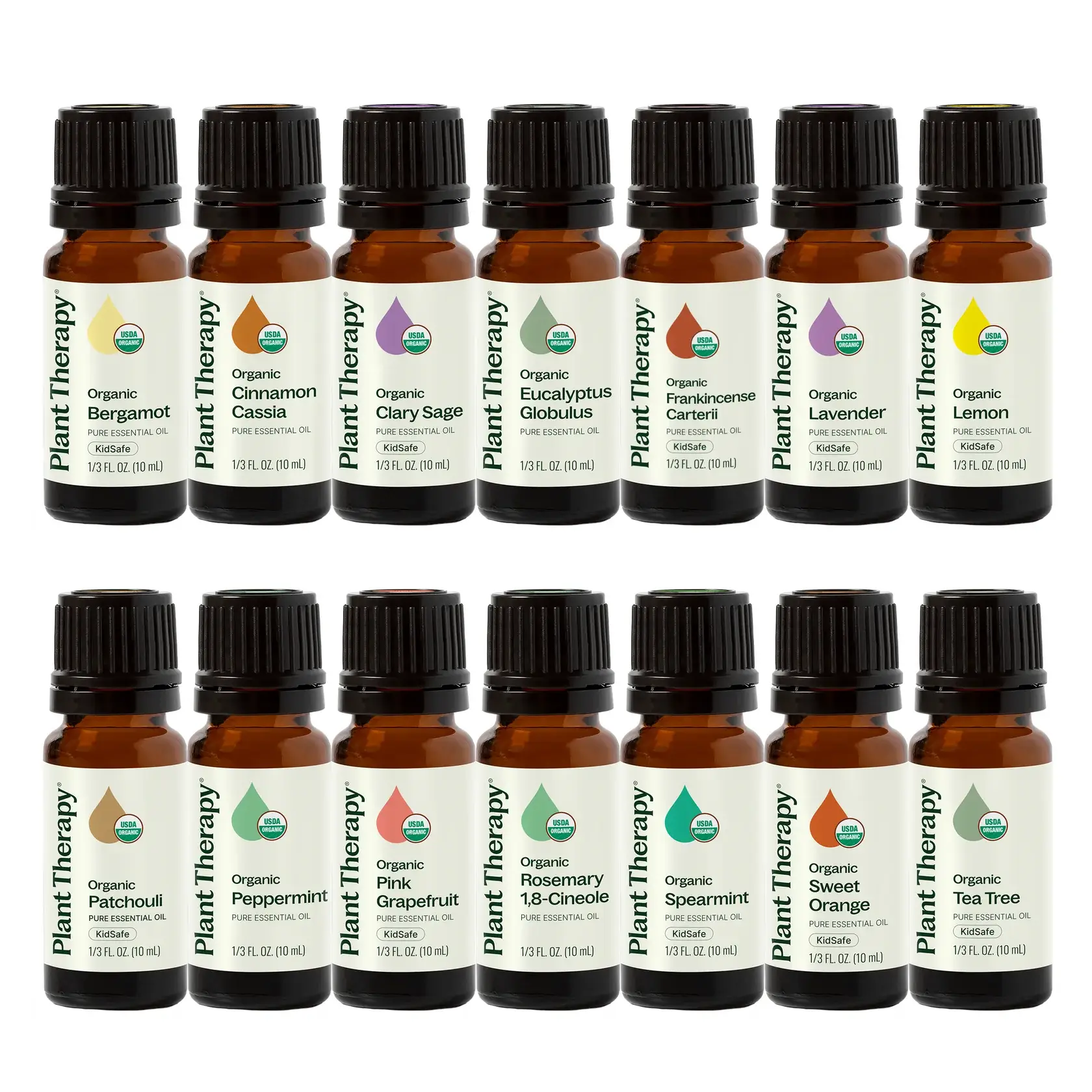 Plant Therapy - Vente Huile essentielle - Ensemble Top 14 pour célibataires biologiques0