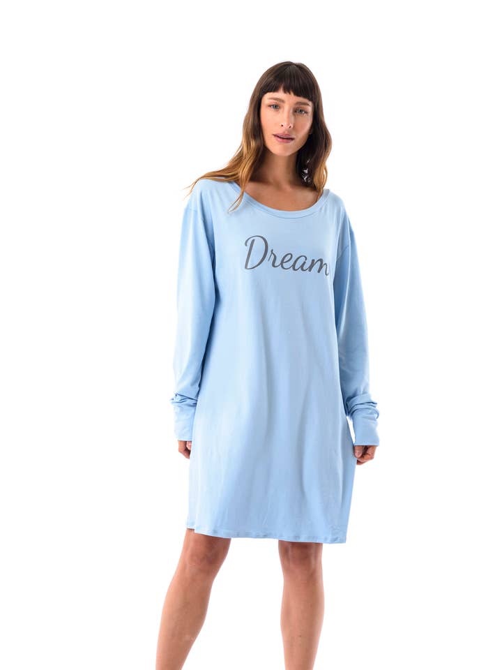Jibona – wholesale Nightgown – Women’s – Perla - Long Sleeve Nightgown "Dream"6