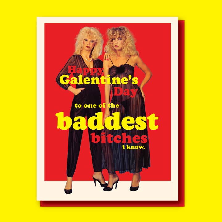 LA PLUS MÉCHANTE GALENTINE valentine pour la vente par offensivedelightful