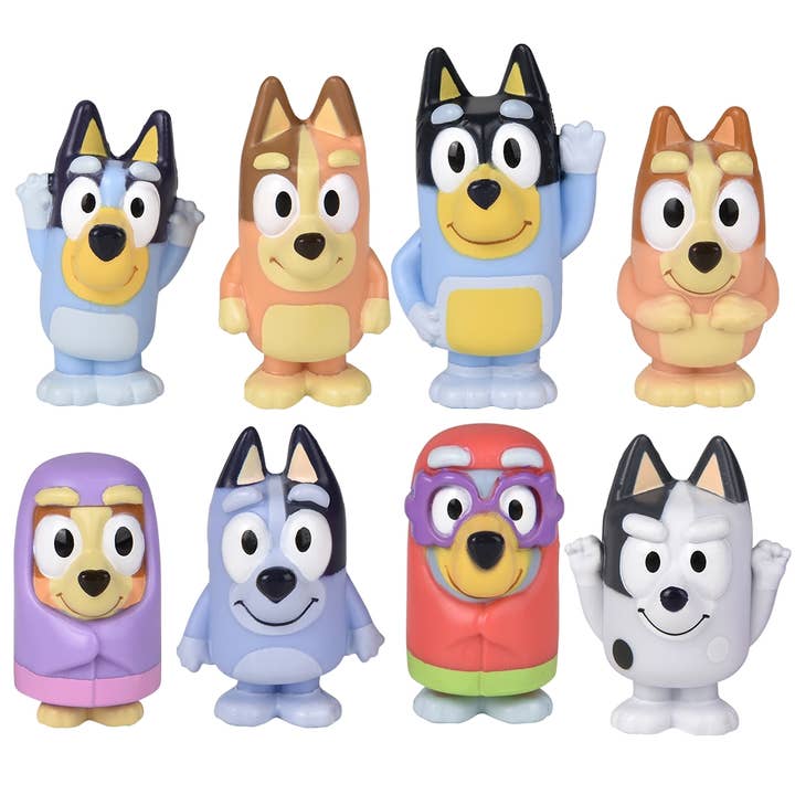 La Luna Bella - Toys - Wholesale Classic Toy - Kids - Bluey Mini Figure Blind Bag 24ct - LLB Toys