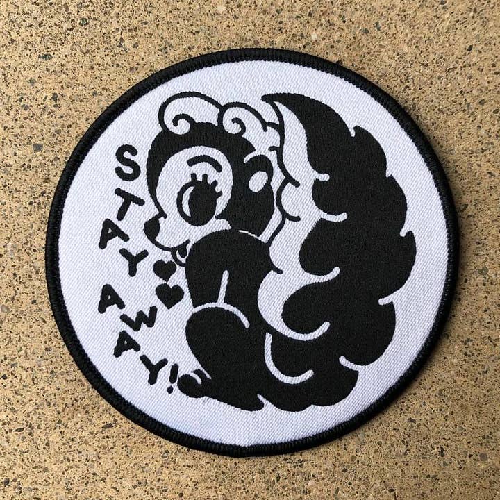 The Rubbish Rubbish - Wholesale Patch - RR #129b Matt Darling Stay Away Patch0