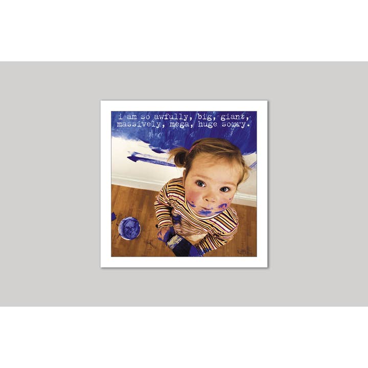 Mega Huge Sorry Greeting Card for wholesale by Icon