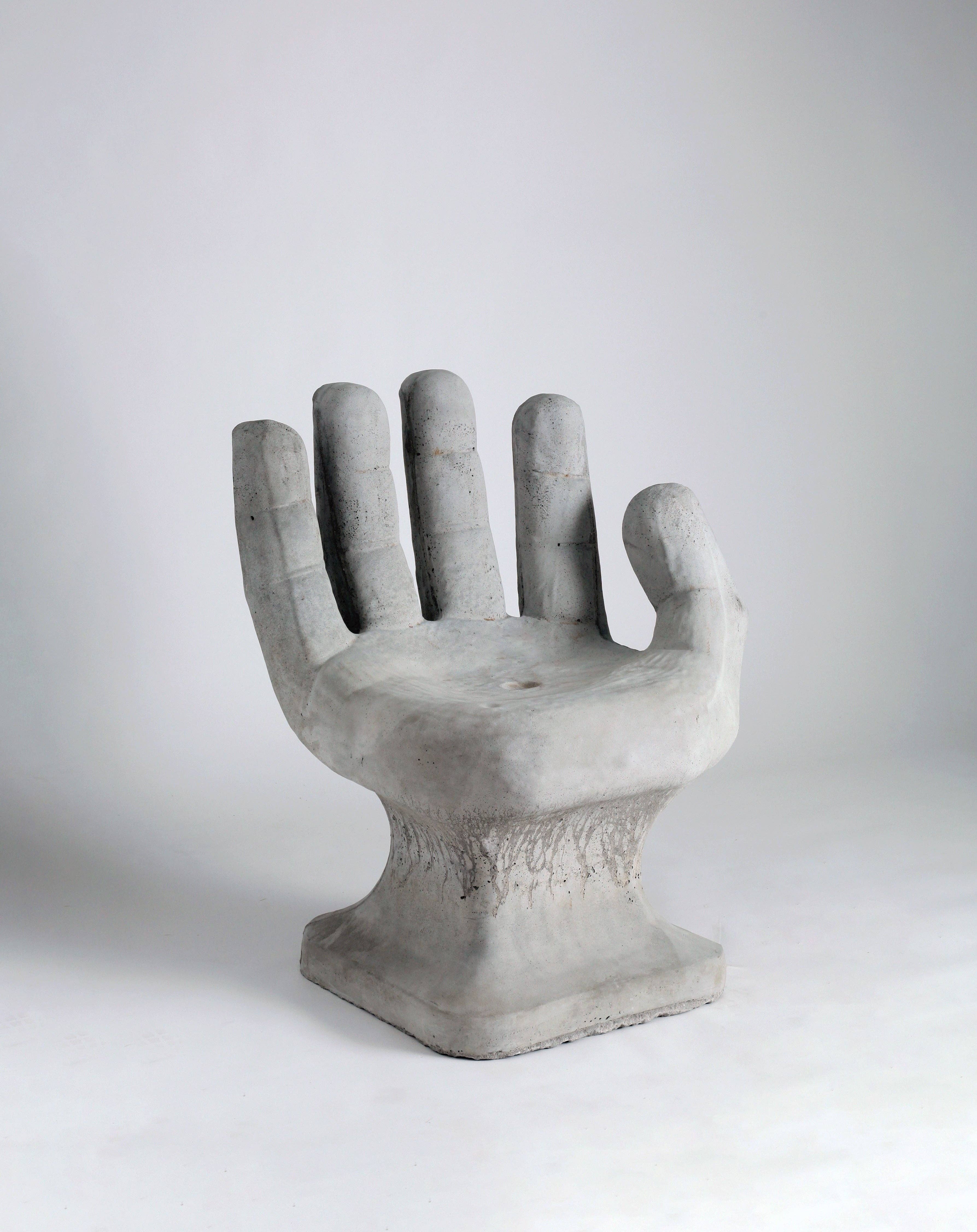 Selcouth Home – wholesale Chair – Concrete Hand Shaped Chair9