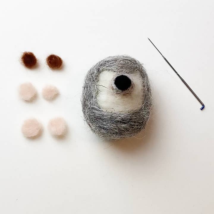 Bergin & Bath - Wholesale DIY Craft Kit - Needle Felting Kit, Hedgehog, Beginners, Creative Gift Idea6